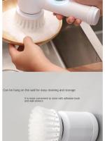 Cepillo de Limpieza Eléctrico Multifuncional Inalámbrico Portátil para Cocina y Baño - details 11