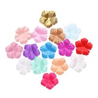 Hojas de seda para manualidades, 100 piezas, rosas, pétalos, accesorio para álbum de recortes, flores artificiales de cinco pétalos - details 4