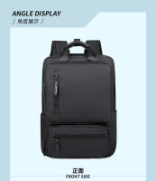 Mochila Computadora Hombres Negro Portátil Estilo Universitario Estudiante Mochila Escolar - details 6