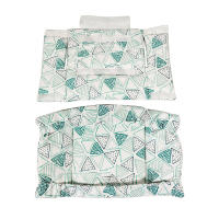 Cojín de Bebé para Silla de Comedor Stokke Tripp Trapp Cubierta de Tela Azul Triangular - details 3