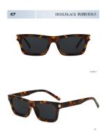 Gafas de sol cuadradas clásicas retro para mujer y hombre, gafas de sol con montura vintage de marca de lujo a la moda, gafas de sol modernas para mujer y hombre UV400 - details 17