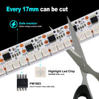 Luz de Tira LED Moderna GAHADA Control Remoto Bluetooth de 24 Teclas Colores de Sueño RGBIC - details 6