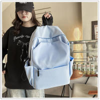 Mochila de color sólido Nueva mochila escolar al por mayor para estudiantes Mochila de ciclismo impermeable, portátil, deportiva y de gran capacidad para exteriores - details 11