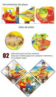 Juego de playa grande para niños y niñas, juego de arena para excavación en interiores, equipo de juguetes acuáticos de verano - details 4
