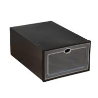 Caja de zapatos transparente casa dormitorio engrosado PP plástico flip zapatos caja de almacenamiento a prueba de polvo zapatos de juego plegable - details 4