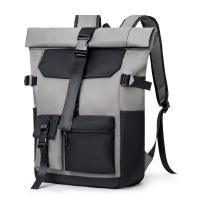 Mochila Escolar para Jóvenes Mochila de Viaje Grande para Estudiantes Universitarios Mochila de Mano Ligera y Fresca para Chicos - details 5