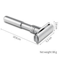 YINTAL-maquinilla de afeitar de aleación de Zinc para hombre, maquinilla de afeitar clásica de doble filo, ajustable, 1-6 archivos - details 1