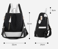Mochila antirrobo de moda para mujer, bolso de hombro de viaje, mochila informal para ipad, mochila vintage para niñas - details 1