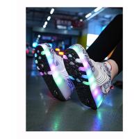 Zapatos de Ruedas Baozou Modelos Sencillos y Dobles Automáticos LED de Luz - details 40