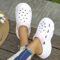 Sandalias de Suela Gruesa para Mujer 2024 Zapatos de Jardín de Plataforma EVA con Antideslizantes para Playa - details 7