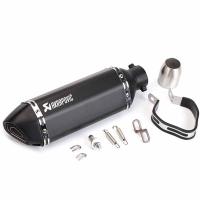 Motorcycle exhaust pipe Vent Pipe Exhaust Muffler Pipe Removable Silencer Power pipe Universal For z800 er6n z650 Ninja 300 er6n - details 7