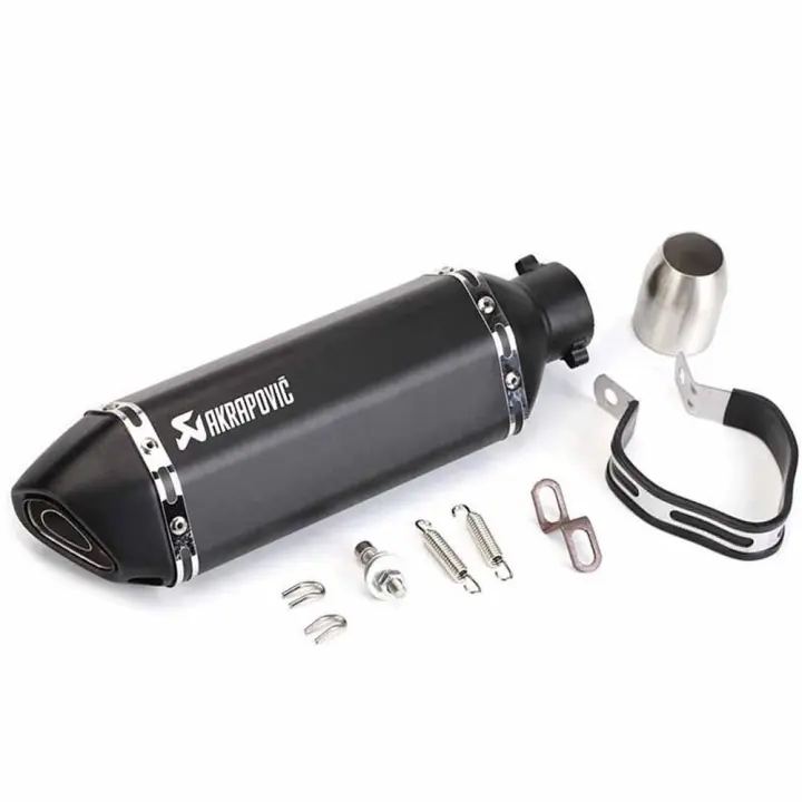 Motorcycle exhaust pipe Vent Pipe Exhaust Muffler Pipe Removable Silencer Power pipe Universal For z800 er6n z650 Ninja 300 er6n - 1