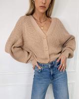 Moda Otoño 2024 Suéter de Punto Holgado con Cuello Redondo y Manga Larga para Mujer, Ideal para Superponer - details 11