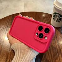 Funda de teléfono de silicona de Color caramelo de lujo para IPhone 11 13 12 14 15 16 Pro Max 15 Pro 14 PLUS funda a prueba de golpes funda para Iphone 11 Pro - details 8