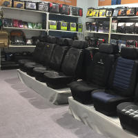 Cubierta de Asiento de Malla Universal Juego de Accesorios de Coche para Interiores Compatible con Airbag y Cierre de Cremallera para la Mayoría de los Coches SUV Track Van Unisex - details 20