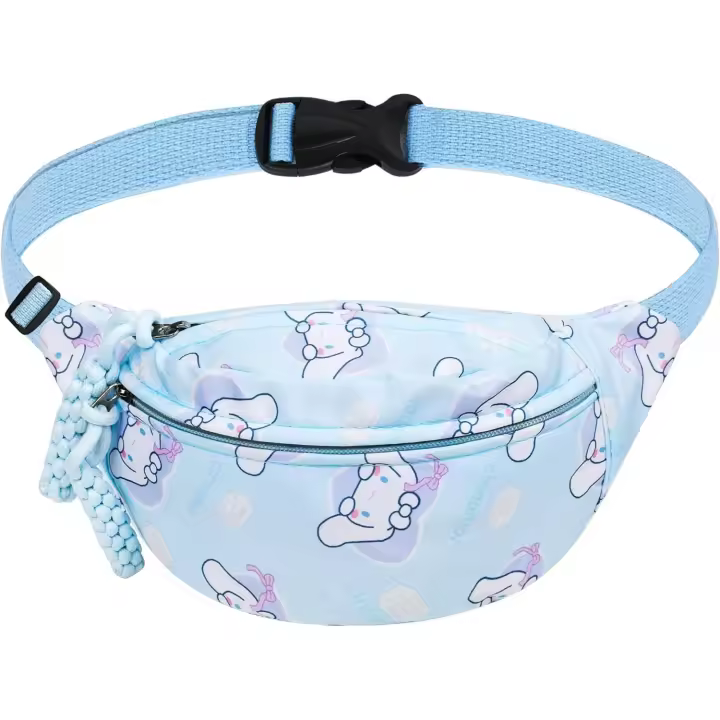 Riñonera para niños - Linda riñonera con riñonera ajustable y bandolera pequeña en el pecho, riñonera de senderismo de dibujos animados, riñonera de viaje, riñonera para niños al aire libre para niños pequeños y niñas - 1