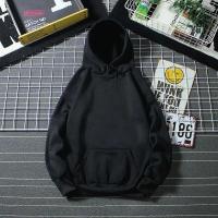 2023 Primavera Otoño Hombres y Mujeres Casual Sudadera con Capucha Color Puro Deportes Sudadera con Capucha Sudadera Top - details 1