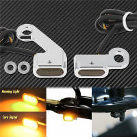 Intermitente LED ámbar para motocicleta, luz de marcha para Harley Touring Electra Glide Road Glide 09-17, Softail Slim FLS, 2 uds. - details 33