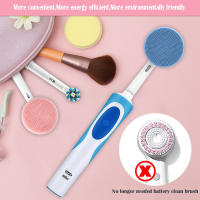 Cabeza de cepillo de limpieza facial de bambú de carbón Cepillos de repuesto para cepillo eléctrico O raB Advance Power/Pro Health/Triumph Dureza mediana Hechos en China - details 5