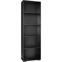 Libreria Estanteria con 5 Compartimentos, Estanteria Almacenaje para Libros, Estanterias de Madera, Mueble Almacenaje, Estanteria Habitacion - Madera Clara, Roble Sonoma - details 8