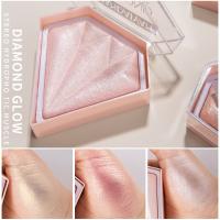 Paleta de iluminador facial de alto brillo, brillo de perlas, polvo horneado suave, resaltador brillante duradero - details 16