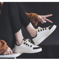 Zapatos Pequeños blancos de nueva versión coreana para niñas, calzado deportivo informal, con aumento de altura, a la moda - details 12