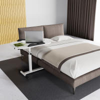 Rcynview Mesa de Escritorio Plegable Portátil Altura Ajustable Estilo Moderno con Cajón Utility - details 3