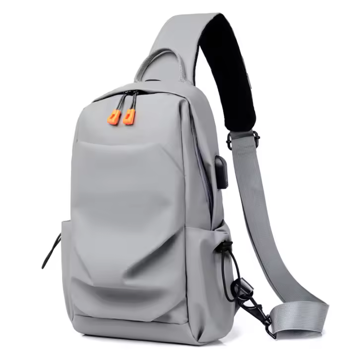 Nuevo bolso de pecho para hombre, bolso de hombro moderno, bolso de pecho informal multifuncional - 1