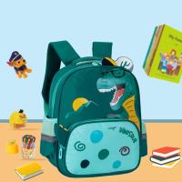 Mochila escolar de gran capacidad para niños, Bolsa Escolar Simple, impermeable, ligera, Oxford, dinosaurio, equipaje - details 6