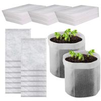 Bolsa para plántulas no tejida biodegradable, tela para jardín, bolsas para iniciación de semillas interiores y exteriores, contenedores para plantar - details 0