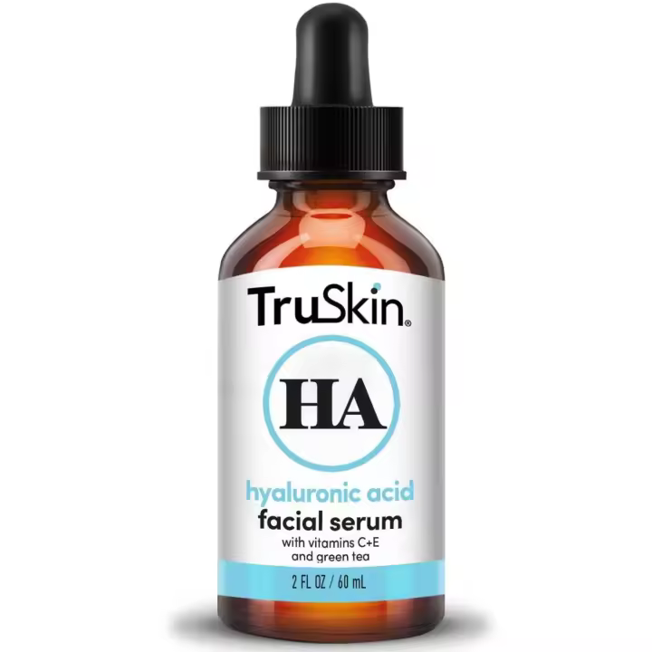 Suero de ácido hialurónico TruSkin para rostro + 7 ingredientes ultrahidratantes: el mejor suero facial para hidratar, rellenar visiblemente la piel y suavizar el aspecto de las líneas finas, 2 fl oz - 1