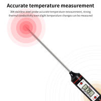 Termómetro Digital electrónico para cocina, herramienta de sonda de acero inoxidable 304, medidor de temperatura de alimentos, agua, aceite, barbacoa - details 5