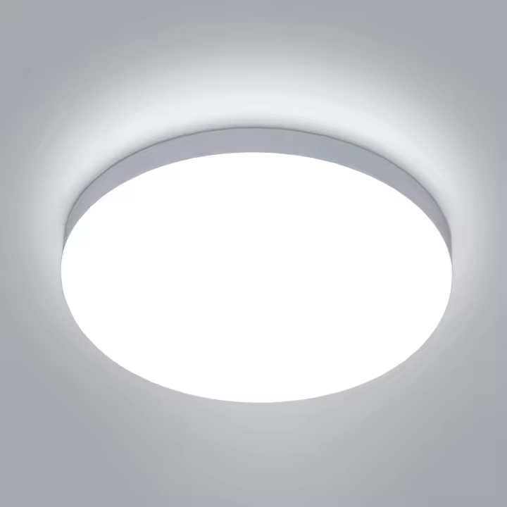 Lámpara de Techo Moderna Goeco 24W Iluminación Interior Impermeable para Sala de Estar Dormitorio Comedor Diseño Nórdico con Lentes LED Acril Material Semi-surtado Montaje - 1
