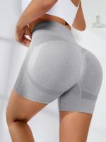 Pantalones cortos deportivos de cintura alta para mujer, pantalones cortos deportivos para levantamiento de cadera que absorben el sudor, pantalones cortos deportivos de secado rápido para correr y Yoga, ropa deportiva para mujer - details 26