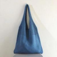 2025 Bolso de punto hueco para mujer, bolso tejido con dopamina, bolso de un solo hombro moderno y versátil, bolso de mano, Navidad - details 17