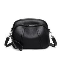 Glovento Bolsos Mujer 2025 Cuadrada |   Piel Suave Clavos ZIP |   Anuda Para Teléfono Minimalista Negro - details 6