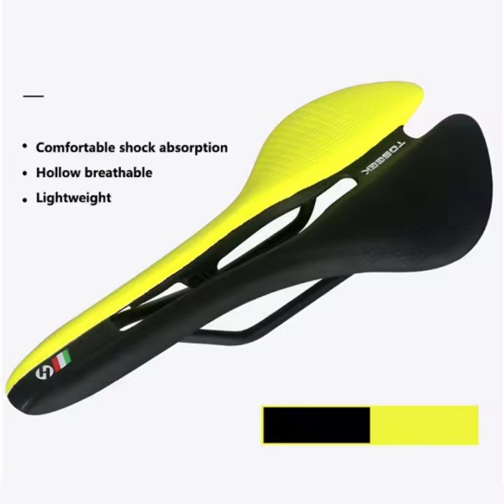 TOSEEK-cojín de asiento hueco ergonómico para bicicleta de montaña, accesorios de ciclismo - 1