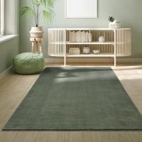 Alfombra Moderna y Suave de Pelo Corto Antideslizante, Lavable hasta 30 Grados, Para Salón, Beige, 160 x 220 cm - details 12