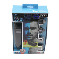Kit de aseo 7 en 1 para hombre, cortadora de pelo recargable, Afeitadora eléctrica para nariz, oreja y cejas - details 0