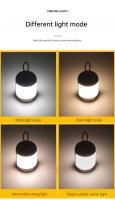 Mini luz LED nocturna recargable por USB para acampar al aire libre, linternas portátiles impermeables, lámpara de escritorio regulable - details 3