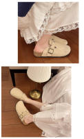 Nuevas sandalias versátiles de estilo retro para hombre y mujer con suela gruesa de corcho, tipo bolso, para parejas, pantuflas de una sola pieza. - details 10