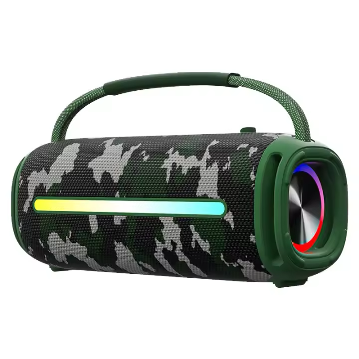 Altavoz Bluetooth 5,3 TWS, IPX6 resistant to Agua, portátil, compatible con Unidad USB Flash, Tarjeta TF, Cable de reproducción de Audio para Fiesta - 1