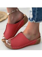 Sandalias de Verano Deslizables para Mujer Zapatillas de Pisa Casuales con Tacón de Cuña para Caminatas y Fiestas - details 21