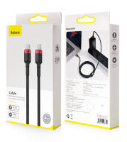 Baseus-cable USB tipo C para MacBook, carga rápida 100 para iPhone 16 Plus Pro, 2m, 4,0 W - details 17