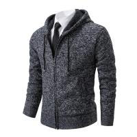 Jersey de punto para hombre, cárdigan, suéter de lana, chaqueta casual cómoda y cálida. - details 29