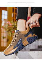 Zapatillas deportivas de lujo para hombre, zapatos informales para correr, zapatillas gruesas, nuevo diseño - details 12