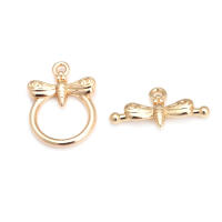 Pulsera de Tirantes Geométricos de Latón Dorado 18K Clasps para Hacer Joyería DIY - details 93