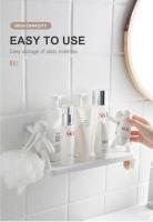 Estante de baño montado en la pared Organizador de cosméticos para el hogar - details 1