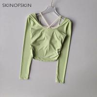 Traje de Yoga de Cintura Alta Mascarilla Completa Nylon para Exteriores Ajuste Ajustado - details 9