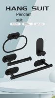 Elegante Juego de Anillos de Toalla de Acero Inoxidable de 4 Piezas Resistente a la Oxidación, Carga Máxima 10kg, Montaje en la Pared - details 11